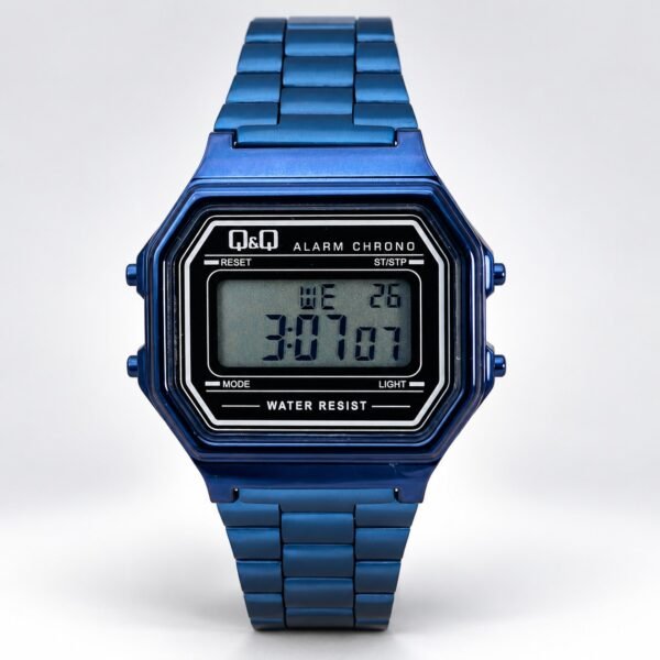 Reloj QYQ RETRO AZUL REY